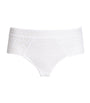 Wacoal White Lace-Trim Raffine Tanga