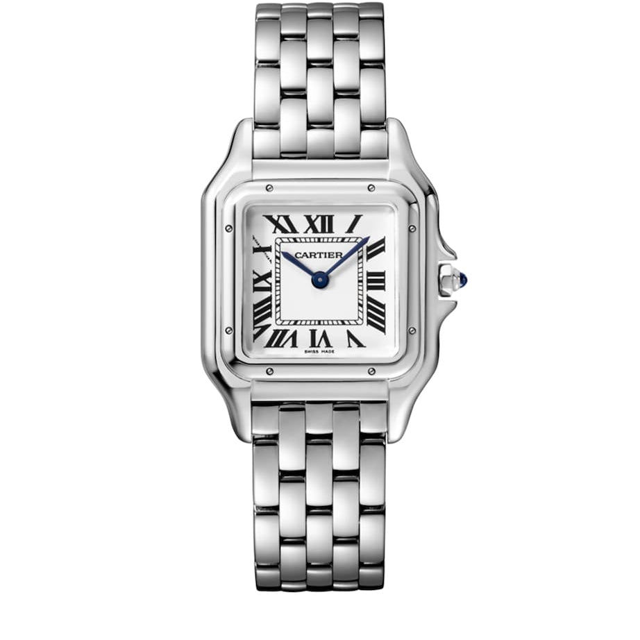 Medium Stainless Steel Panthère de Cartier Watch 27mm