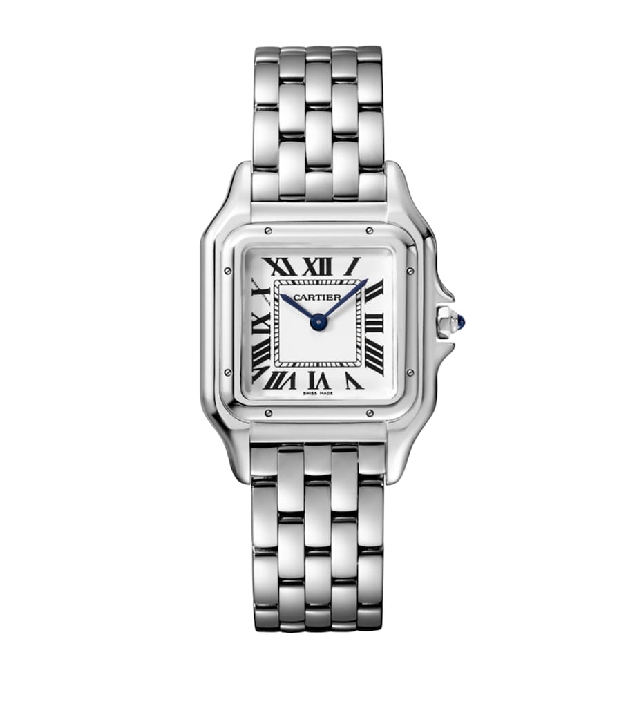 Medium Stainless Steel Panthère de Cartier Watch 27mm
