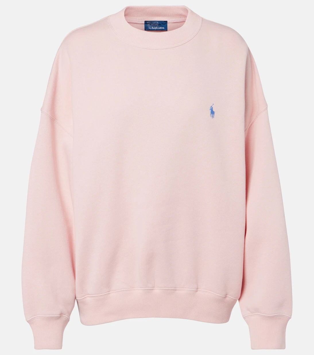 Polo Ralph Lauren - سويت شيرت من الصوف المخلوط بالقطن