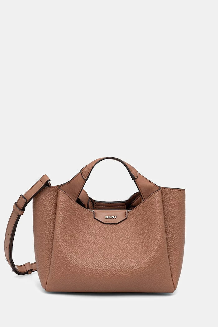 DKNY kadın suni deri crossbody çanta