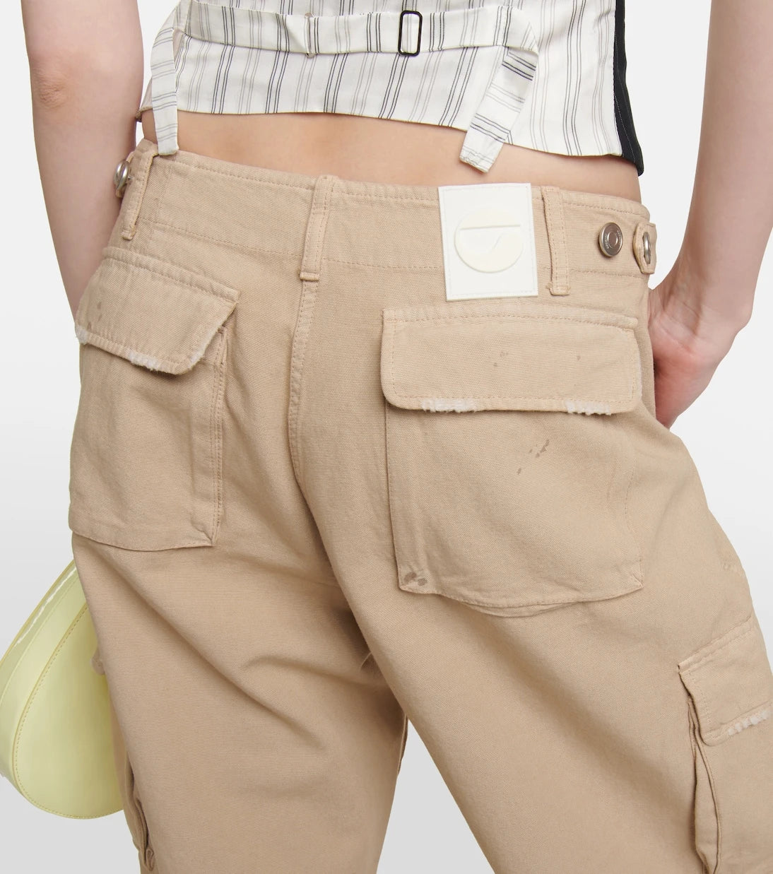Coperni - Adjustable wide-leg cargo pants