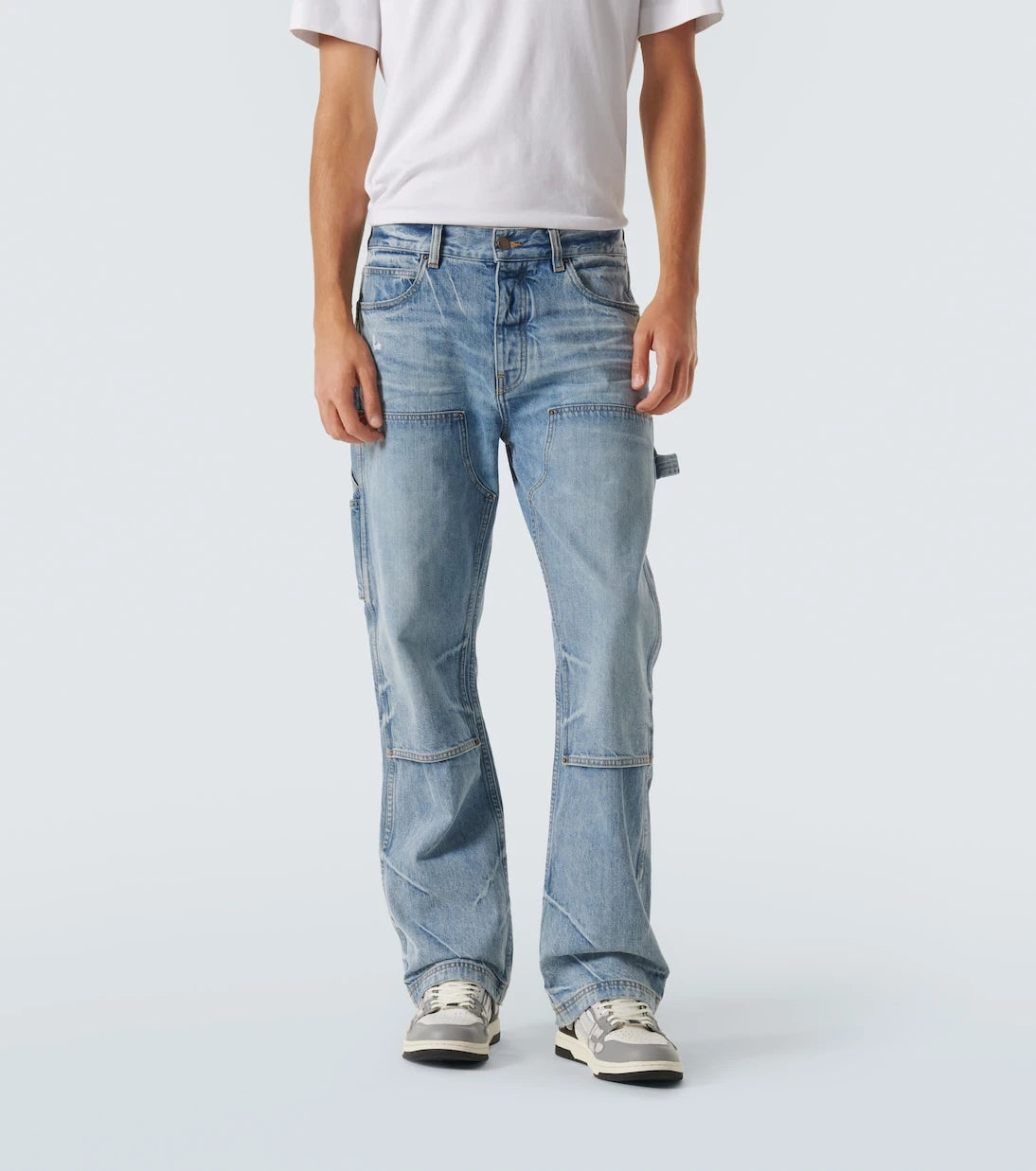 Amiri - Mid-rise straight jeans