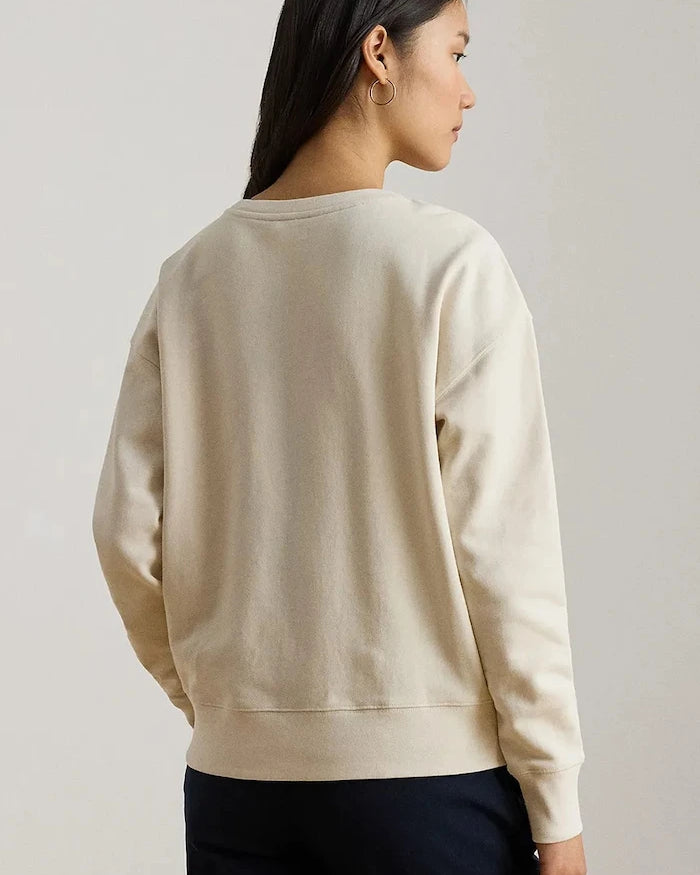 Lauren Ralph Lauren pamuklu kadın sweatshirt