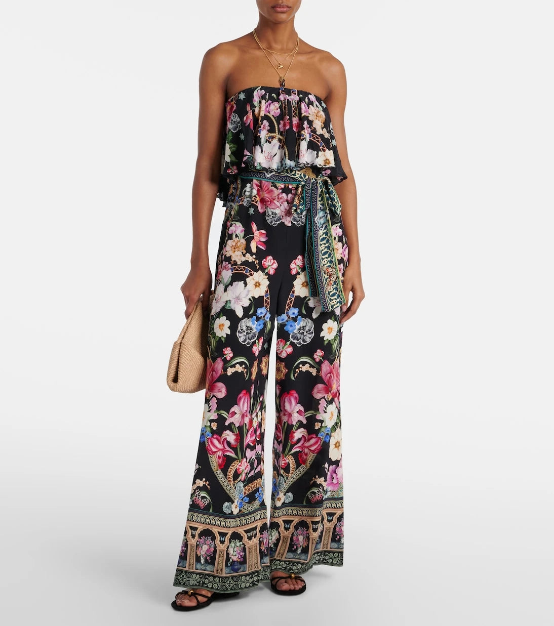 Camilla - Midnight in Monserrate printed jumpsuit