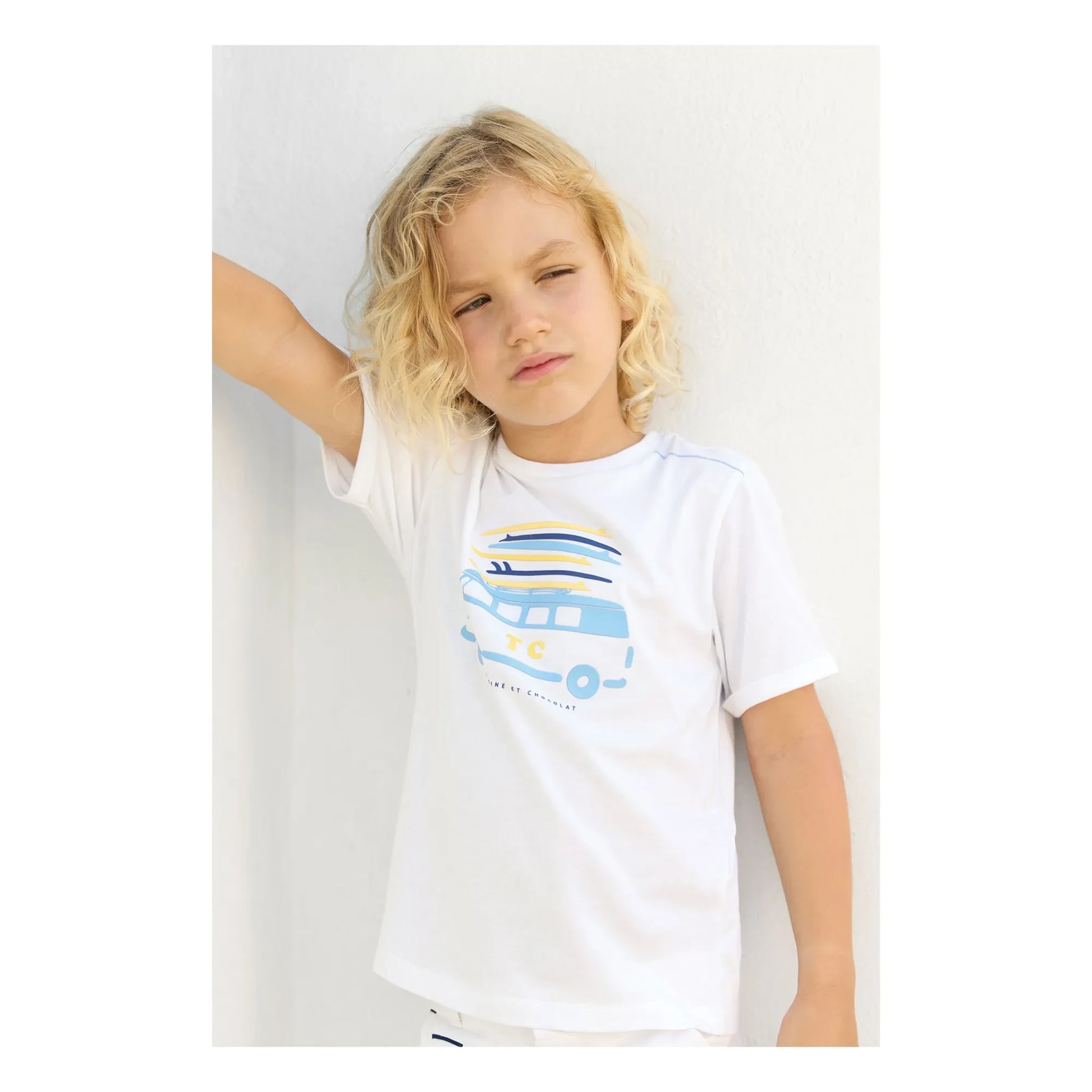 Tartine et Chocolat - Van T-shirt | White