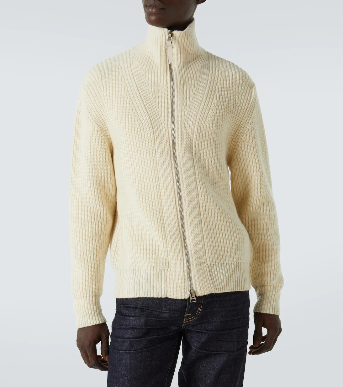 Tom Ford - Wool and mohair zip-up sweater