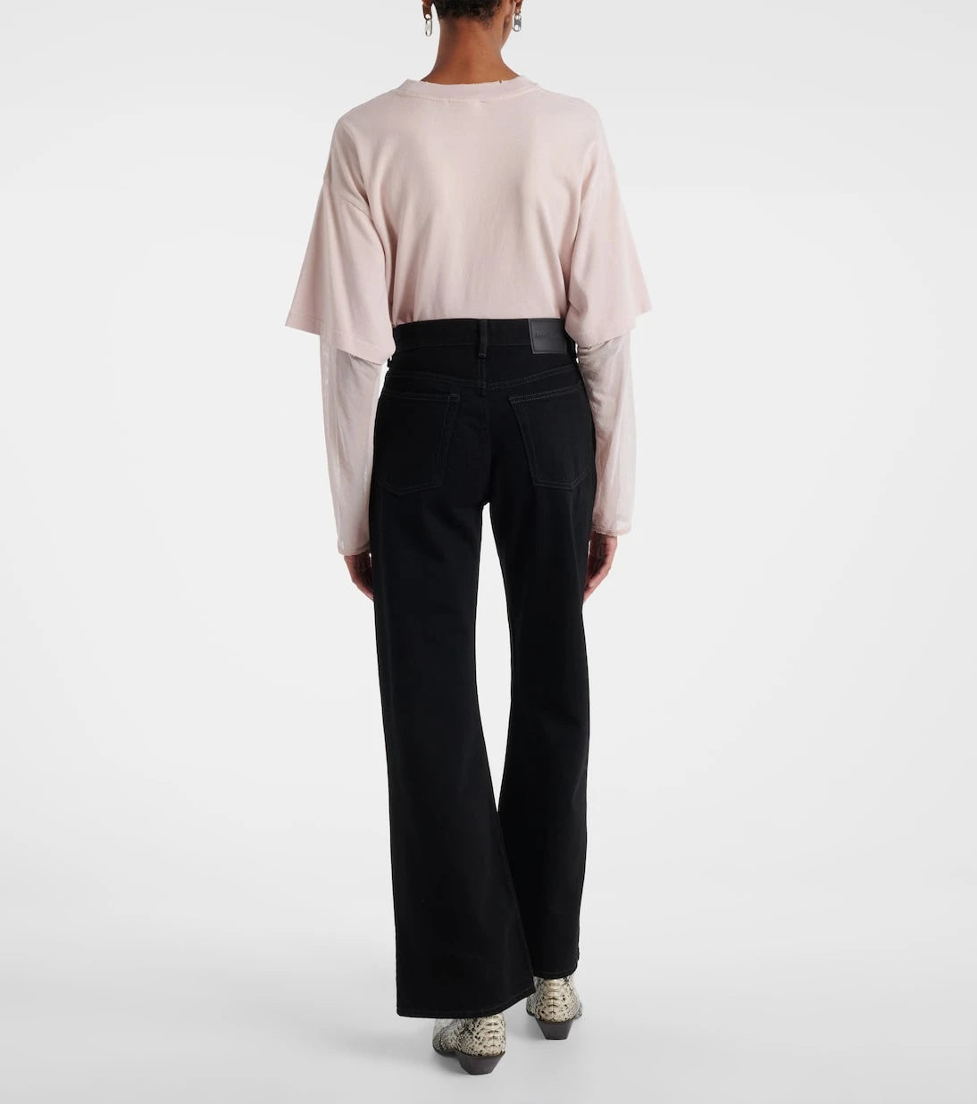 Acne Studios - 2021F mid-rise straight jeans