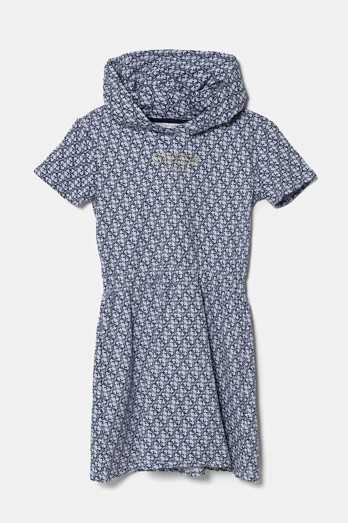 Детска памучна рокля Guess