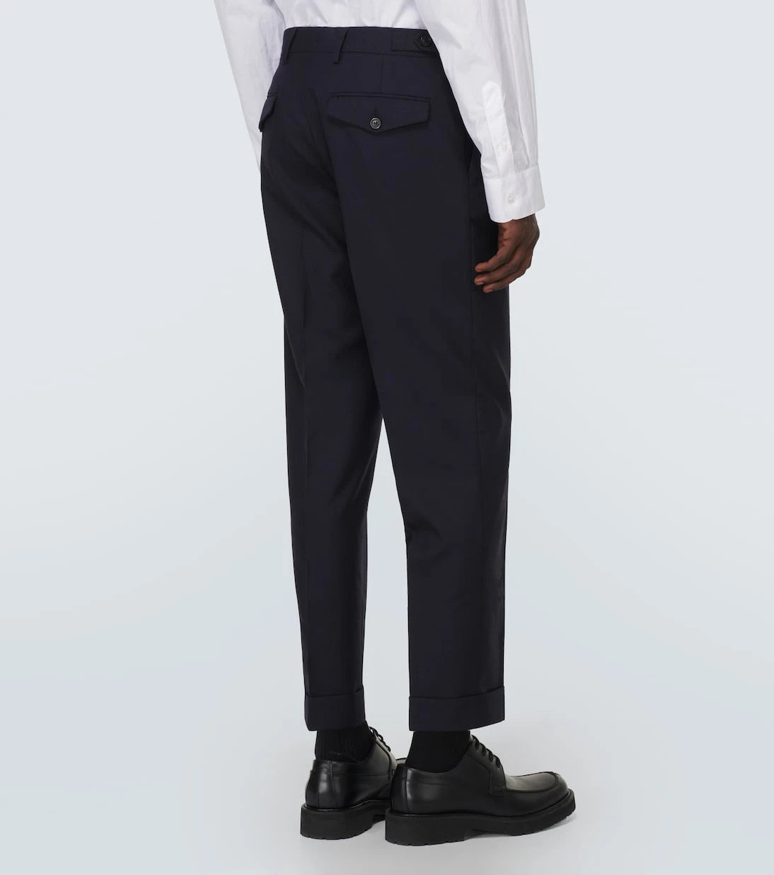 Dries Van Noten - Wool straight pants