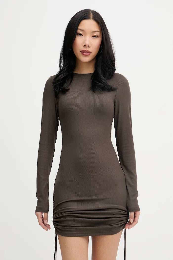 La Mania viskon drapeli FAITH elbise