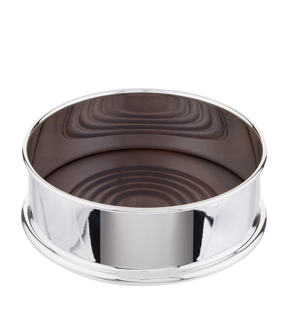 Silver Plated Georgian Bottle Coaster