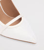 Malone Souliers White Tulle Maureen Heeled Mules 70