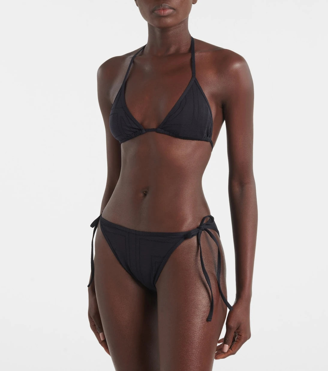 Toteme - Monogram jersey bikini bottoms