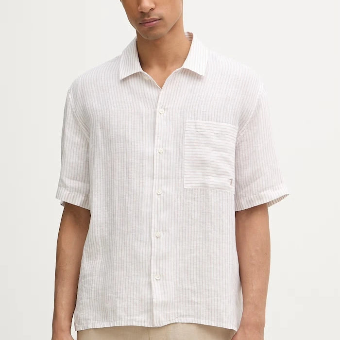 Trussardi Erkek Keten Gömlek