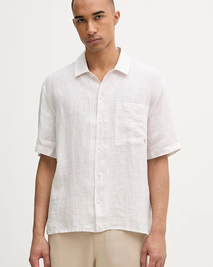Trussardi Erkek Keten Gömlek