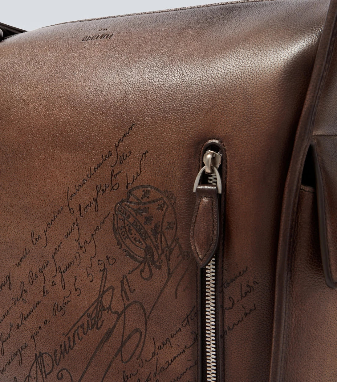 Berluti - Périple Scritto Venezia leather shoulder bag