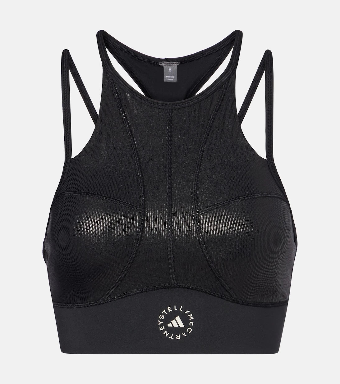 Adidas by Stella McCartney - Lamé sports bra