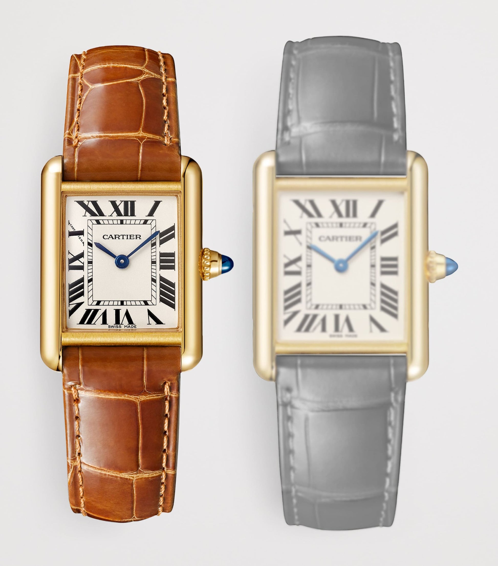 Small Yellow Gold Tank Louis Cartier Watch 22mm