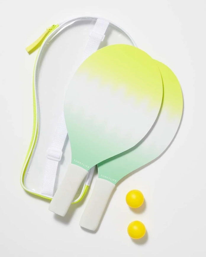 SunnyLife Dip Dye Raket ve Plaj Topu Seti
