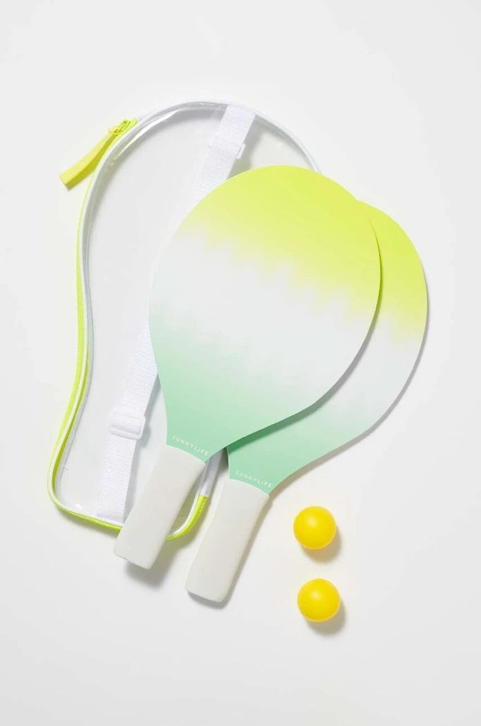 SunnyLife Dip Dye Raket ve Plaj Topu Seti