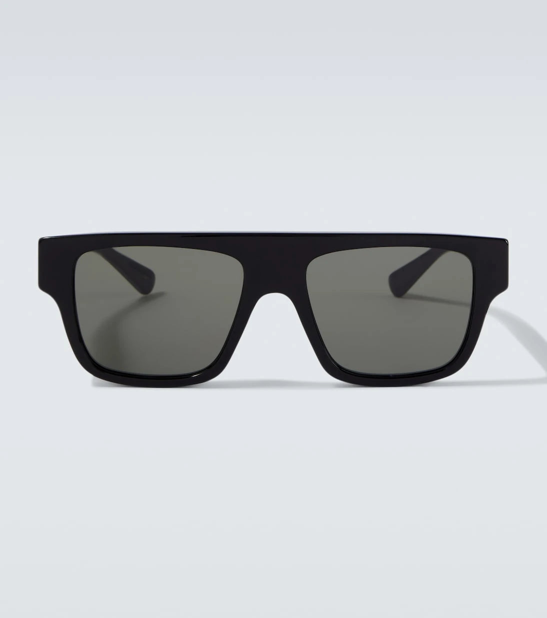 Gucci - Web Stripe flat-top sunglasses