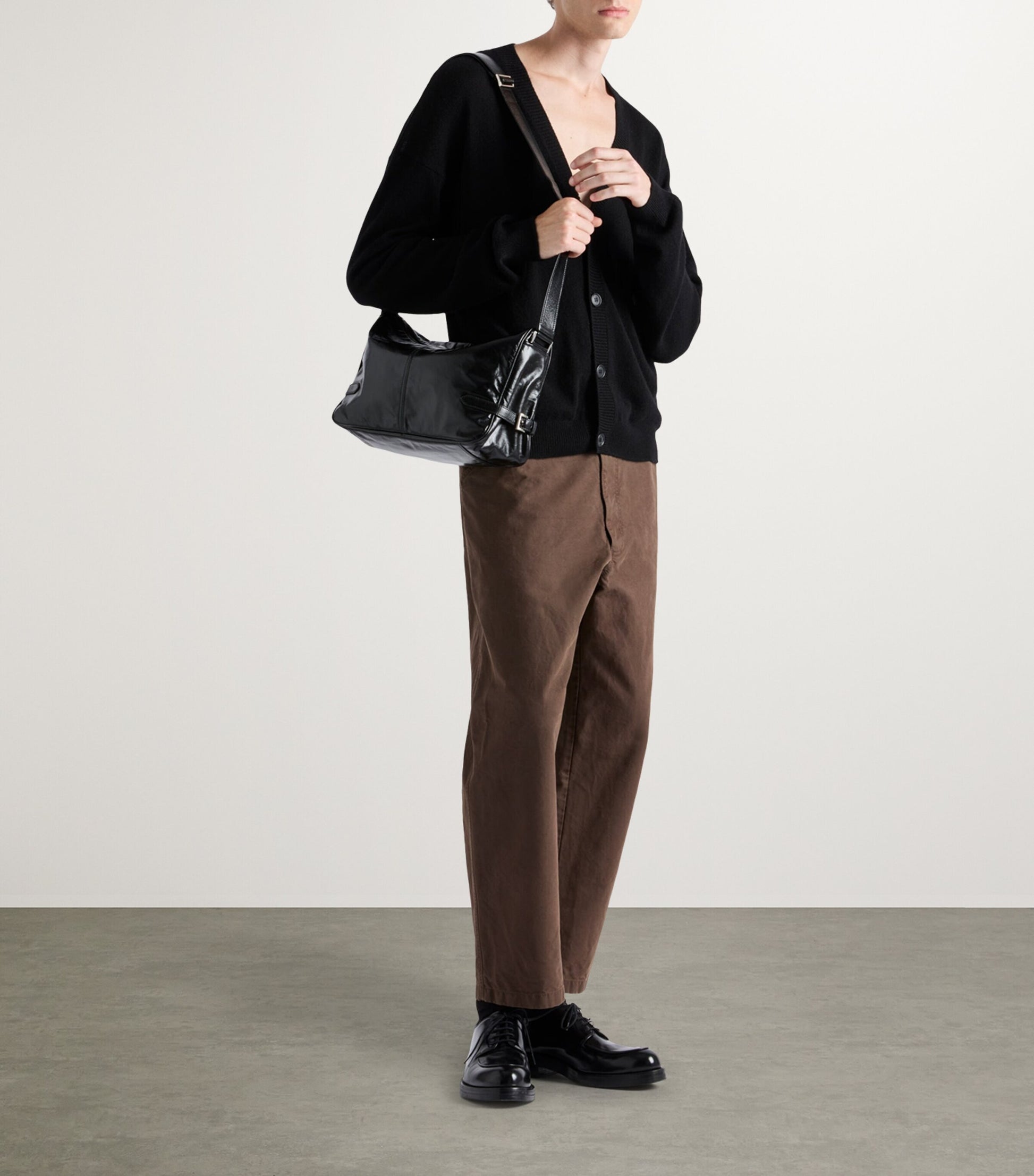 Leather Cross-Body Bag