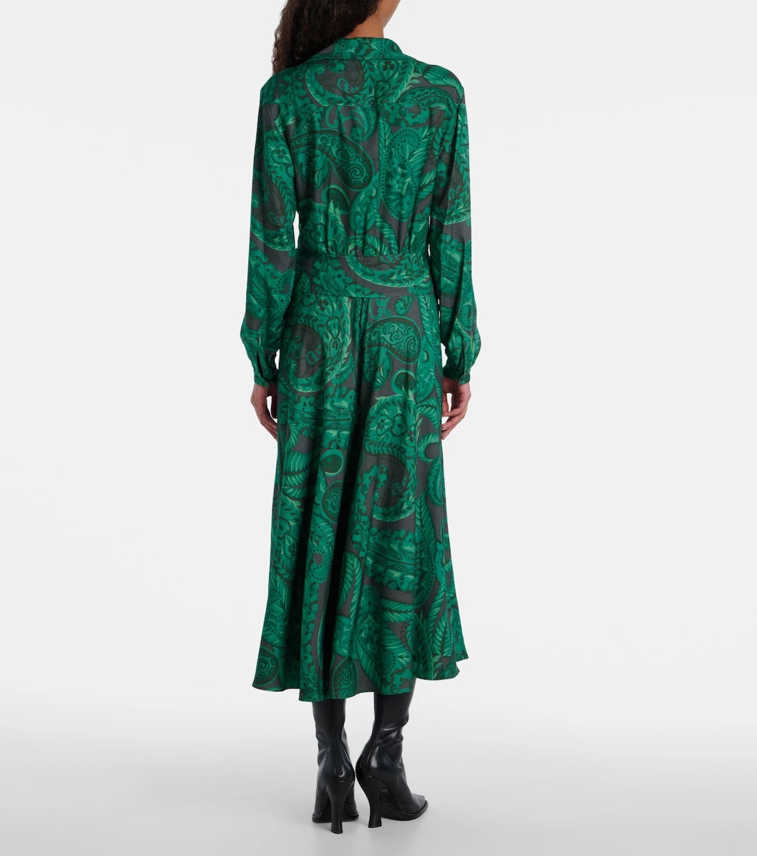 Etro - Belted midi dress