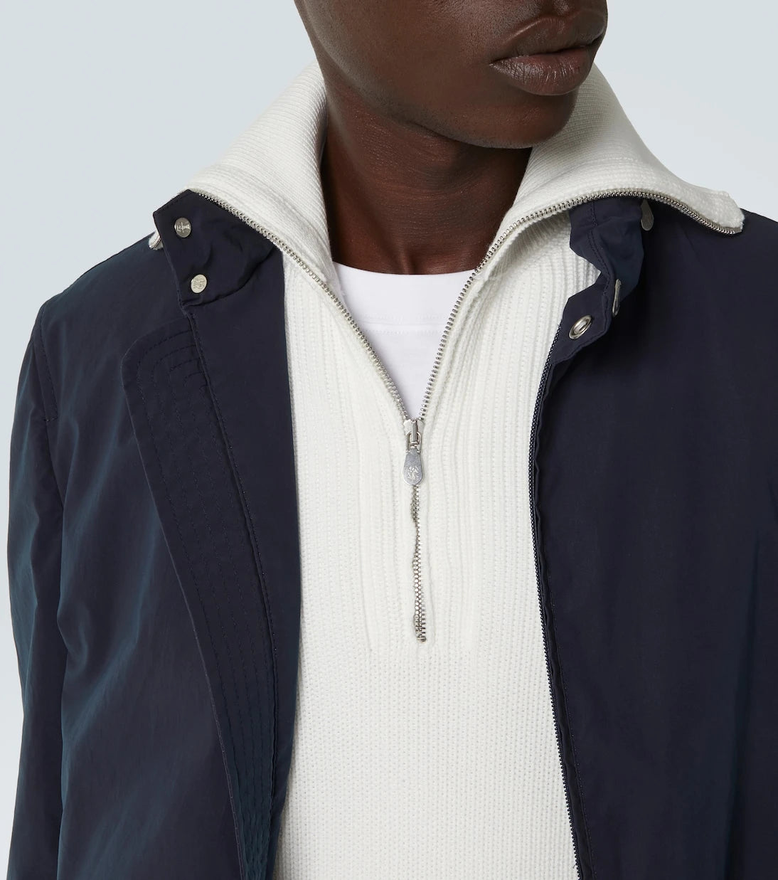 Brunello Cucinelli - Half-zip cotton vest