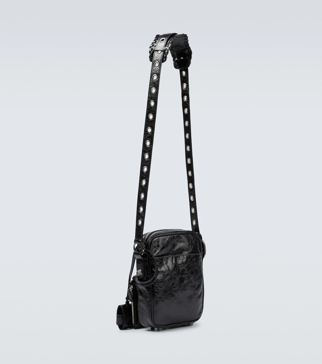 Balenciaga - حقيبة كروس بودي Le Cagole الجلدية