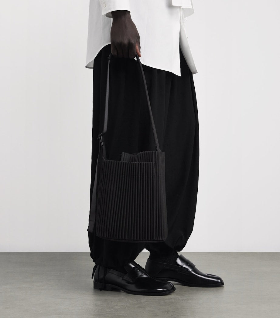Homme Plissé Issey Miyake Pleated Utility Shoulder Bag