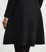 Claudie Pierlot Black Knit Bow-Detail Mini Dress