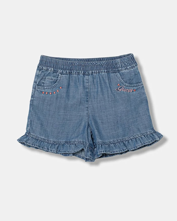 Guess çocuklar için denim şort