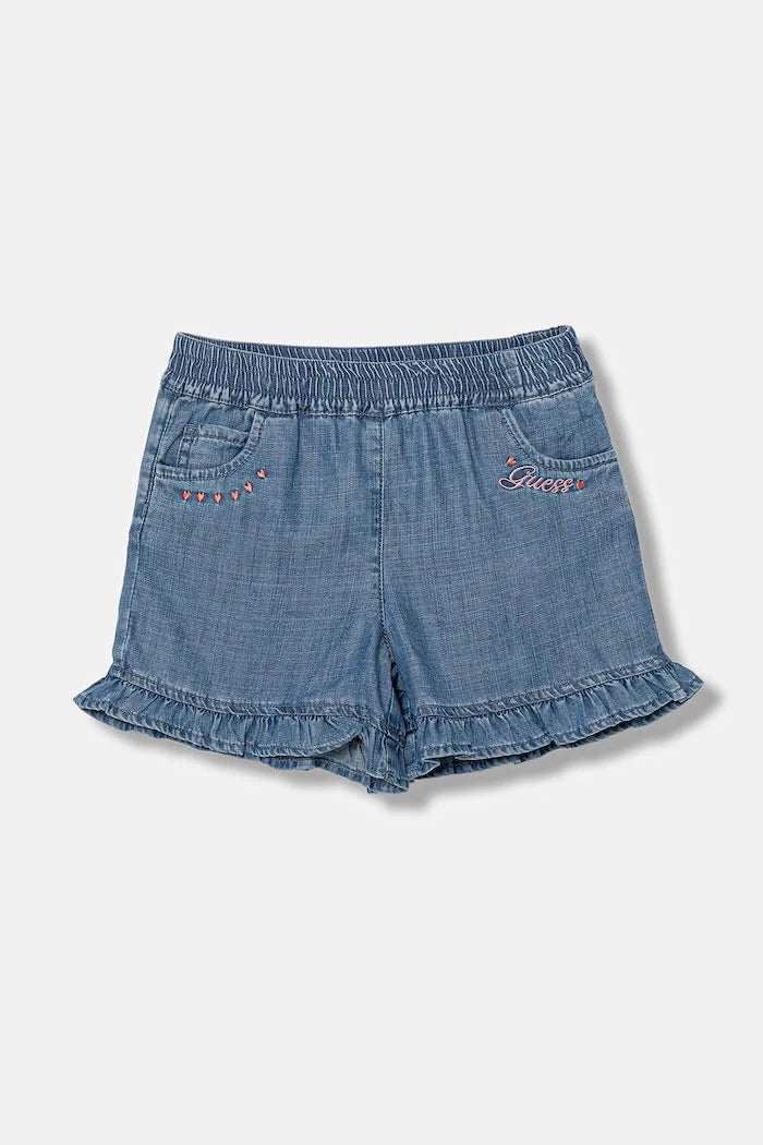Guess çocuklar için denim şort