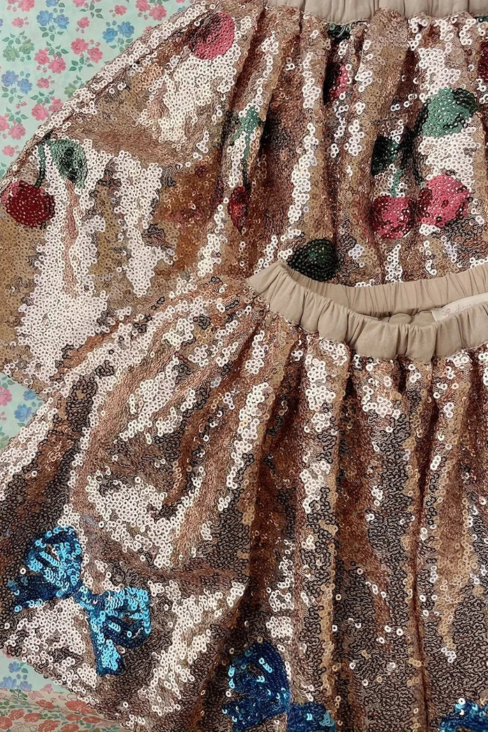 Детска пола Konges Sløjd STARLA SEQUIN SKIRT