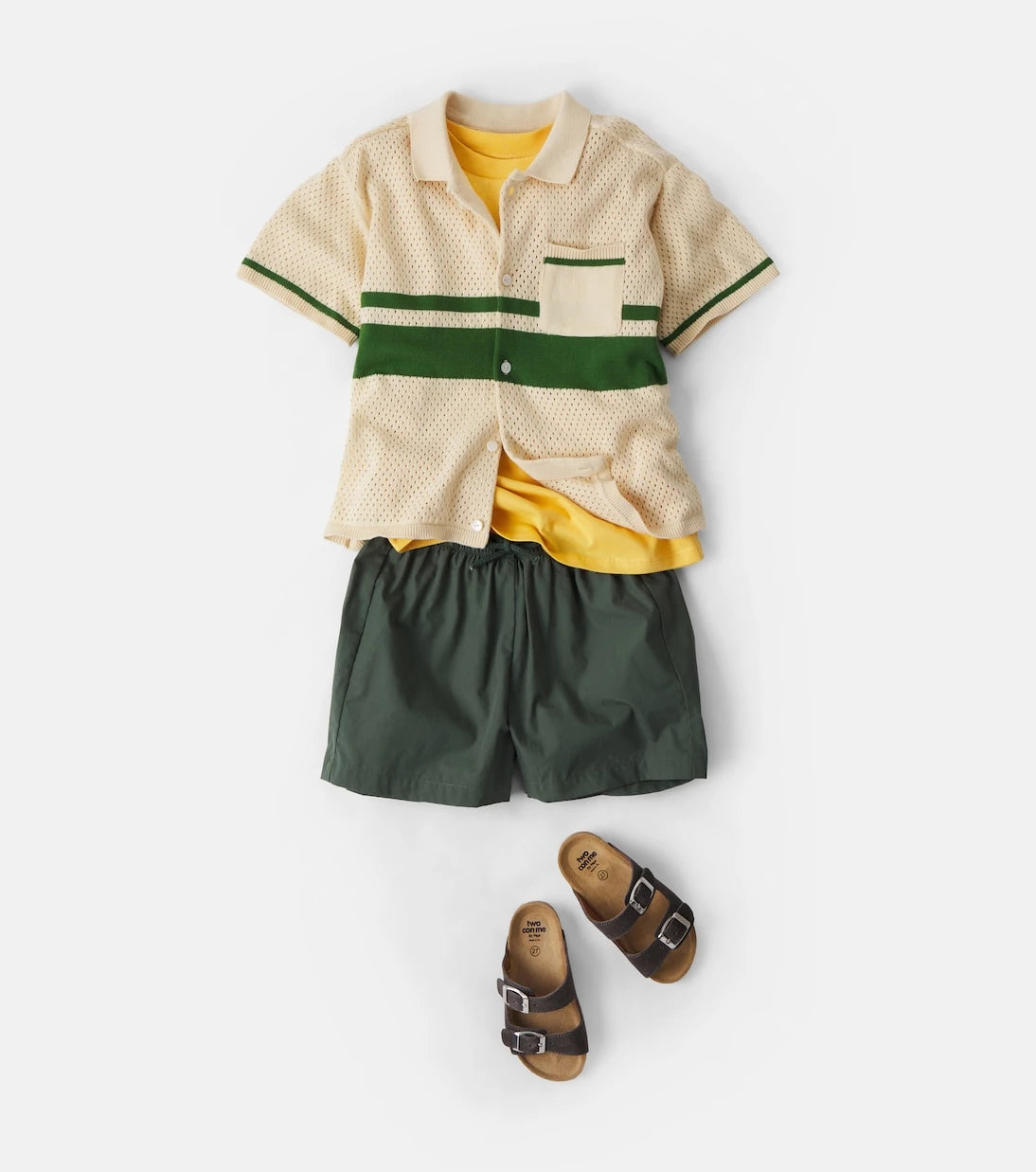 Konges Sløjd - Hai knitted striped cotton shirt