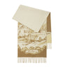 White Cashmere Westminster Scarf