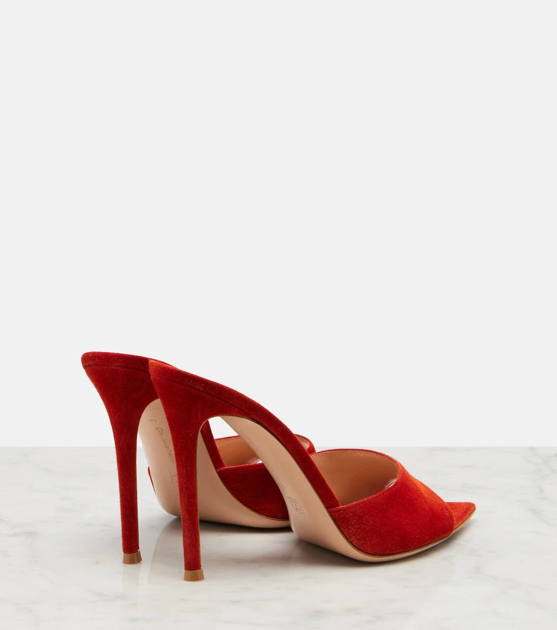 Gianvito Rossi - Elle suede mules