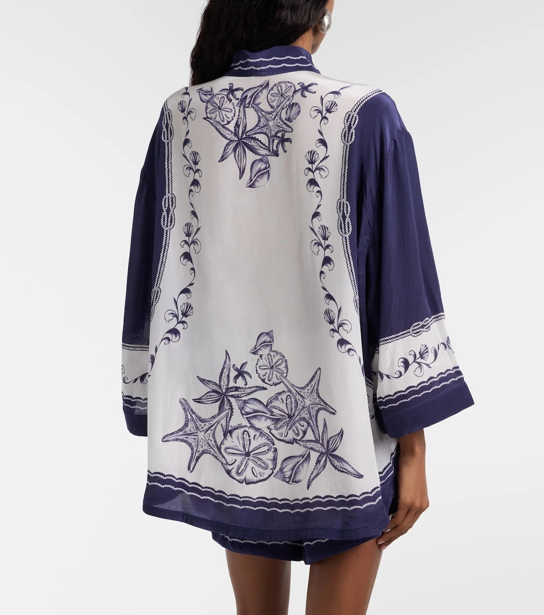 Farm Rio - Coast Scarf floral shirt