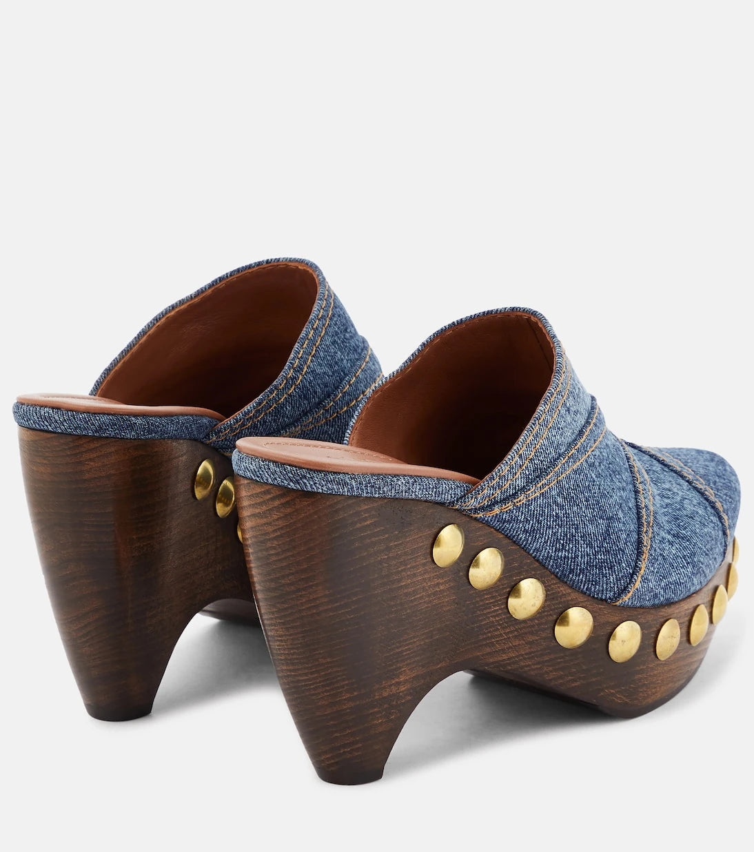 Alaïa - Le Sabot denim mules