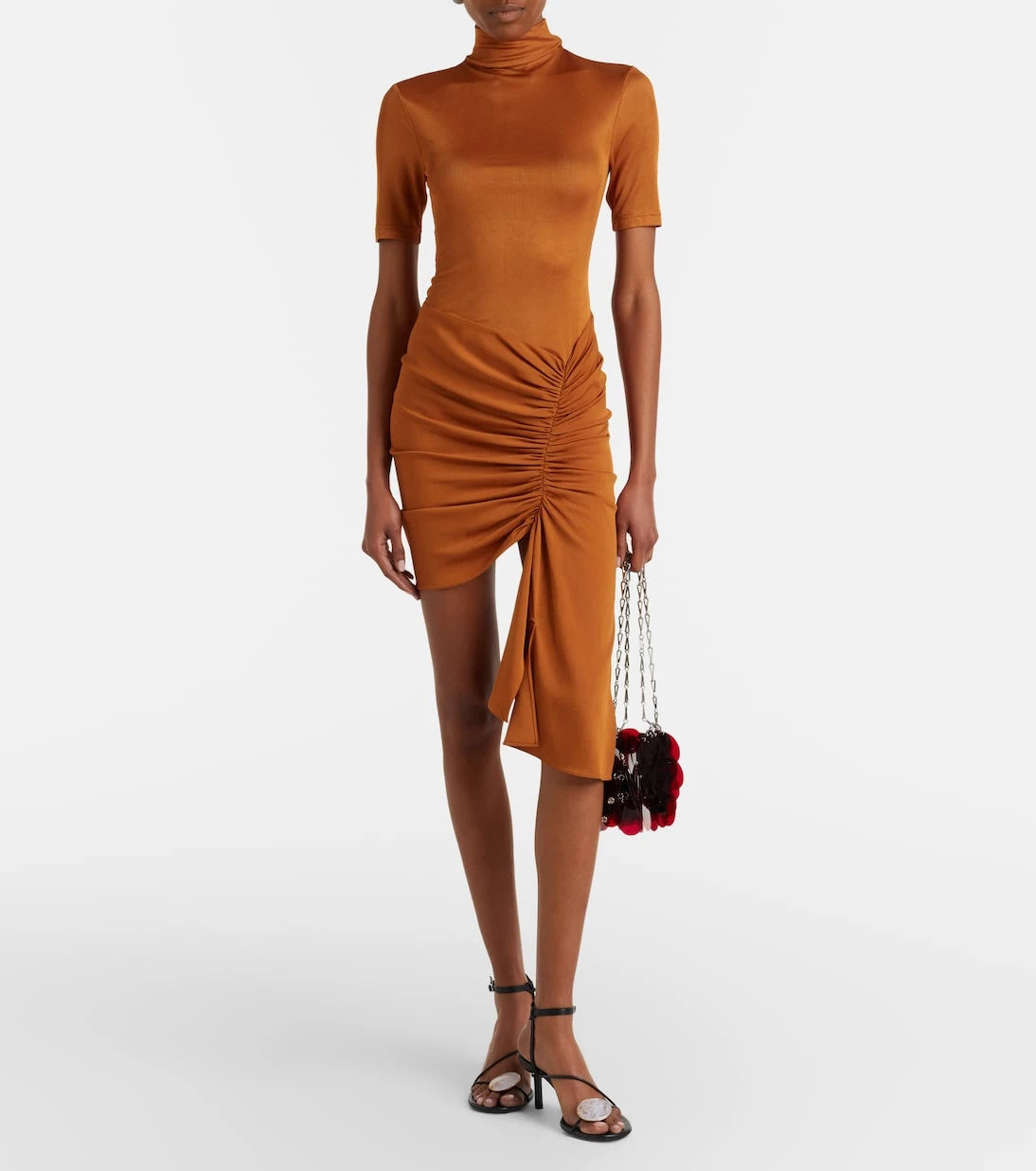 Christopher Esber - Fusion ruched minidress
