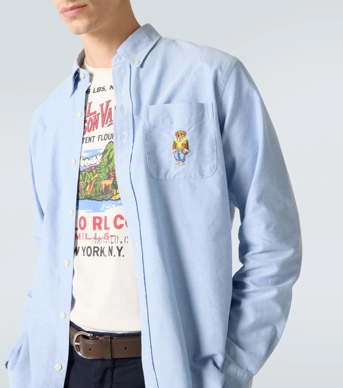 Polo Ralph Lauren - Polo Bear cotton shirt