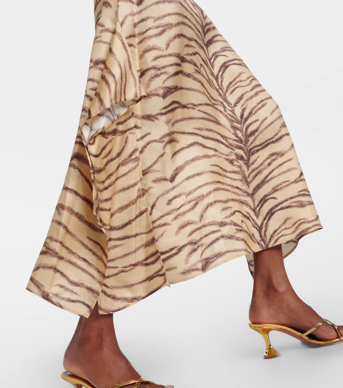 Stella McCartney - Printed silk midi dress
