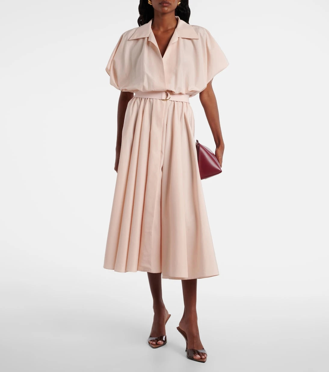 Norma Kamali - Flared midi dress