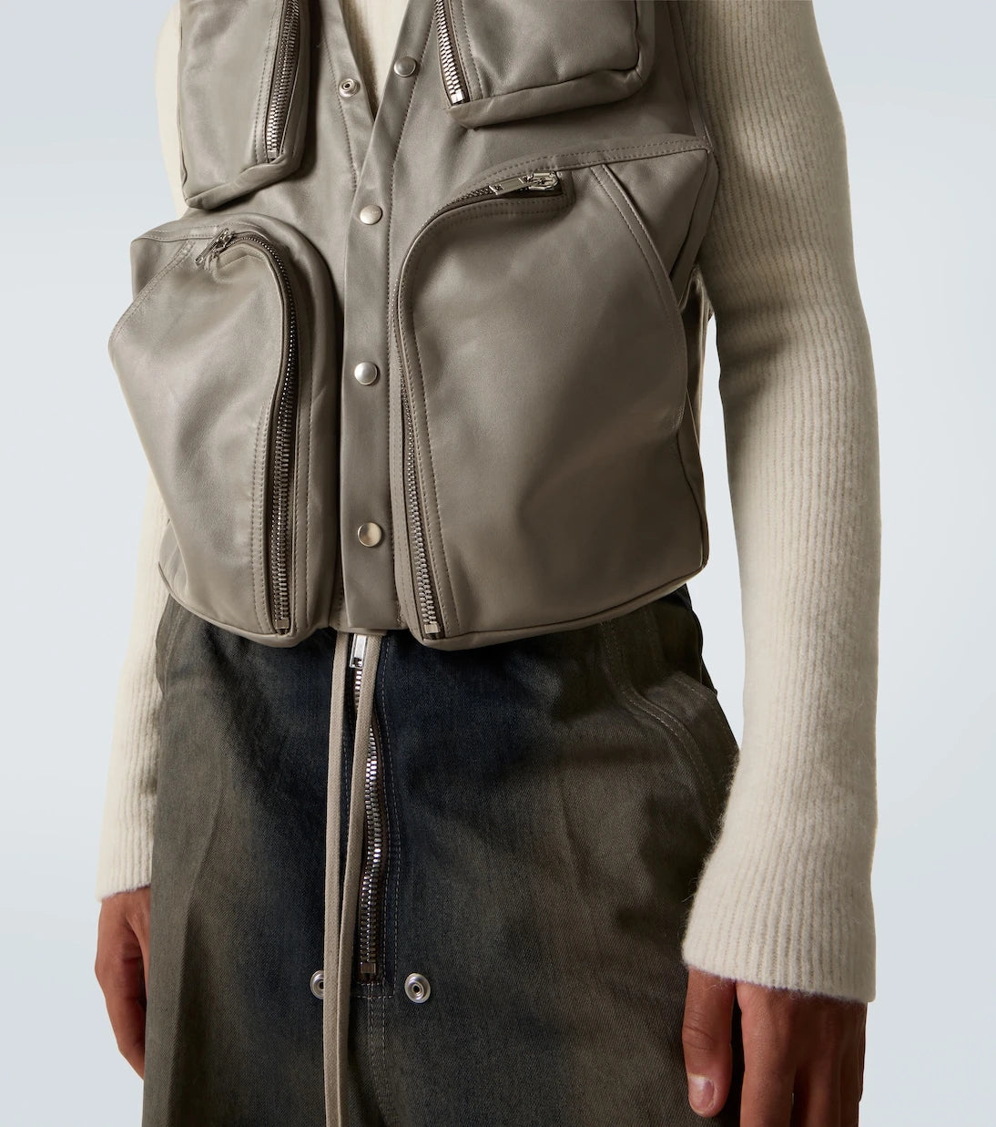 Rick Owens - Leather vest