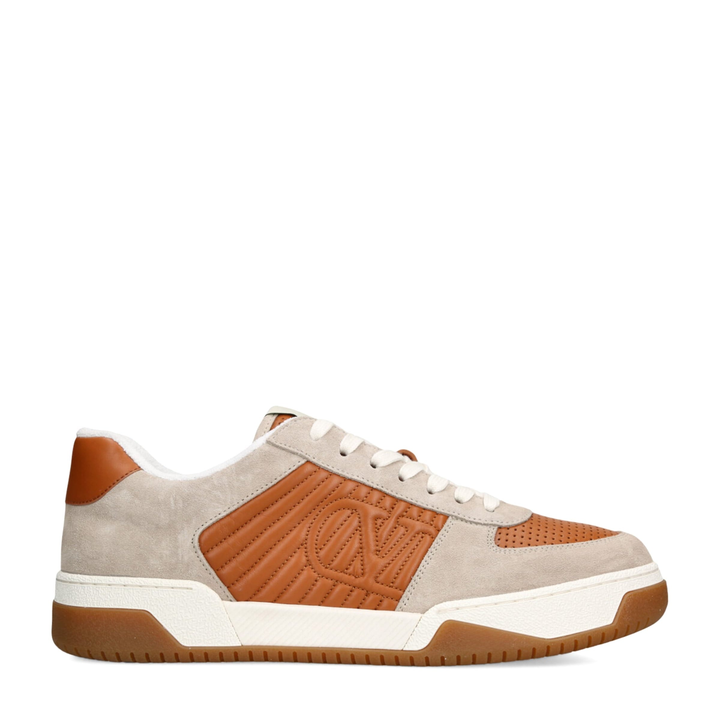 Valentino Garavani Leather-Suede Sparry Sneakers