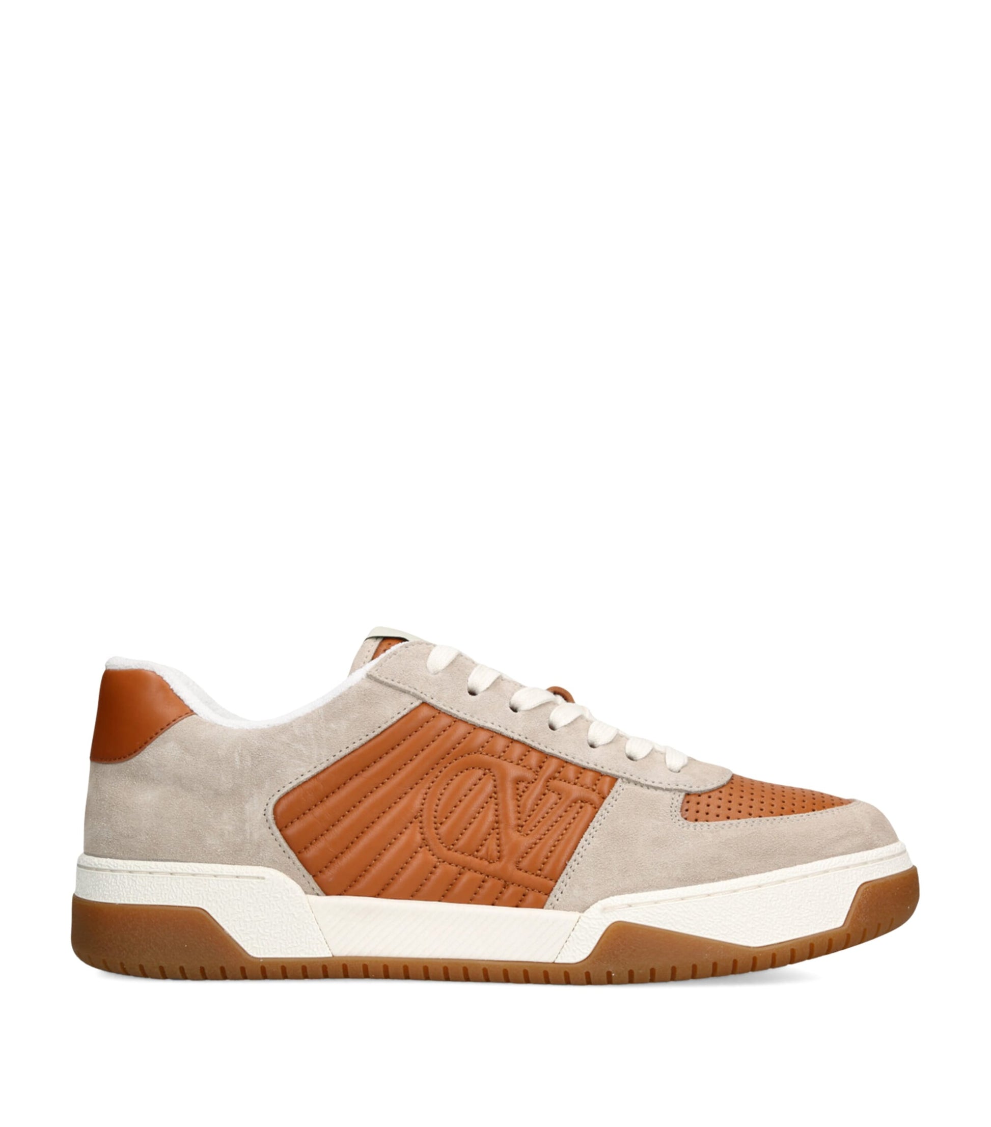 Valentino Garavani Leather-Suede Sparry Sneakers