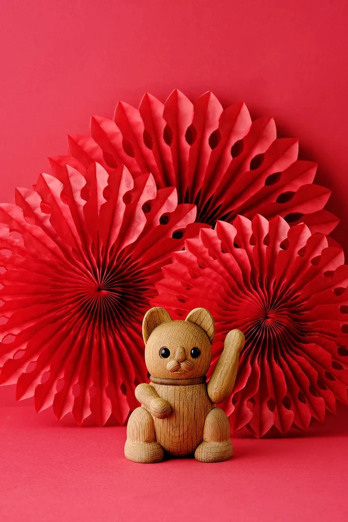 Lucie Kaas Lucky Cat 11 cm Dekoratif Figür