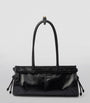 Prada Black Medium Leather Bonnie Top-Handle Bag