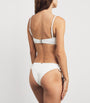 PatBO White Grace Knit Bikini Top